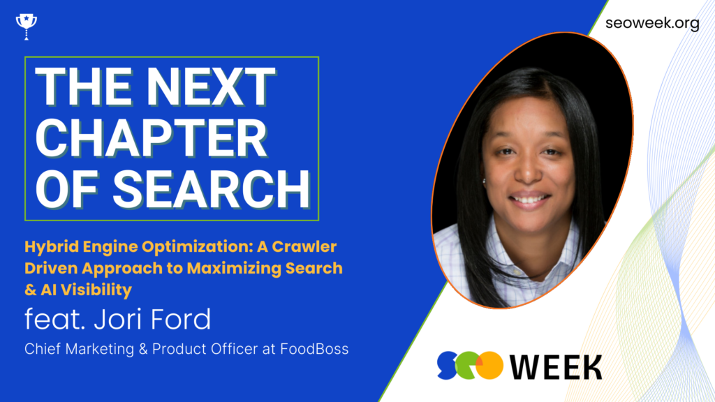 Jori Ford for SEO Week
