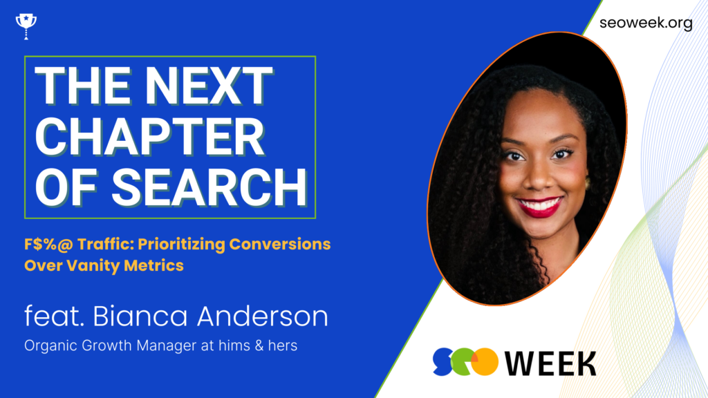 Bianca Anderson for SEO Week