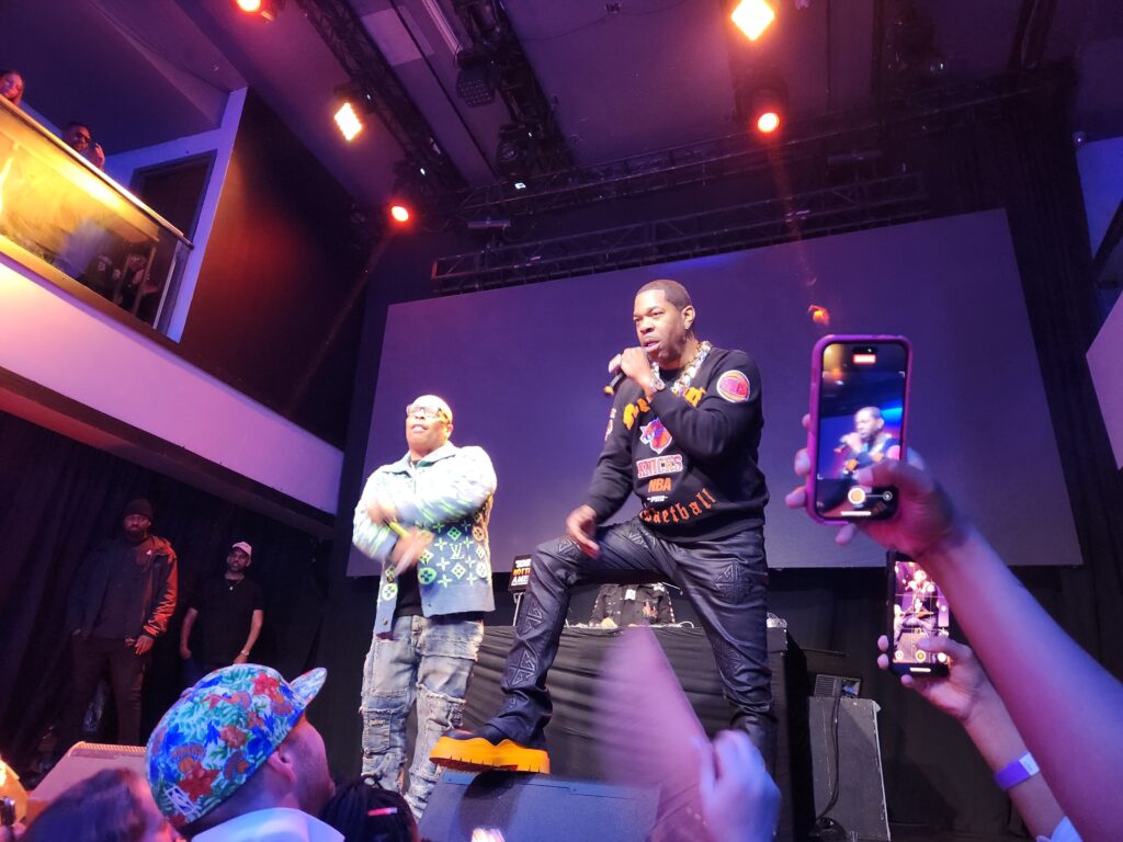 Busta Rhymes performing at SEO Week